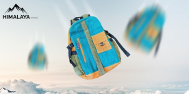 Get a funky look with Himalaya Hemp Backpack!